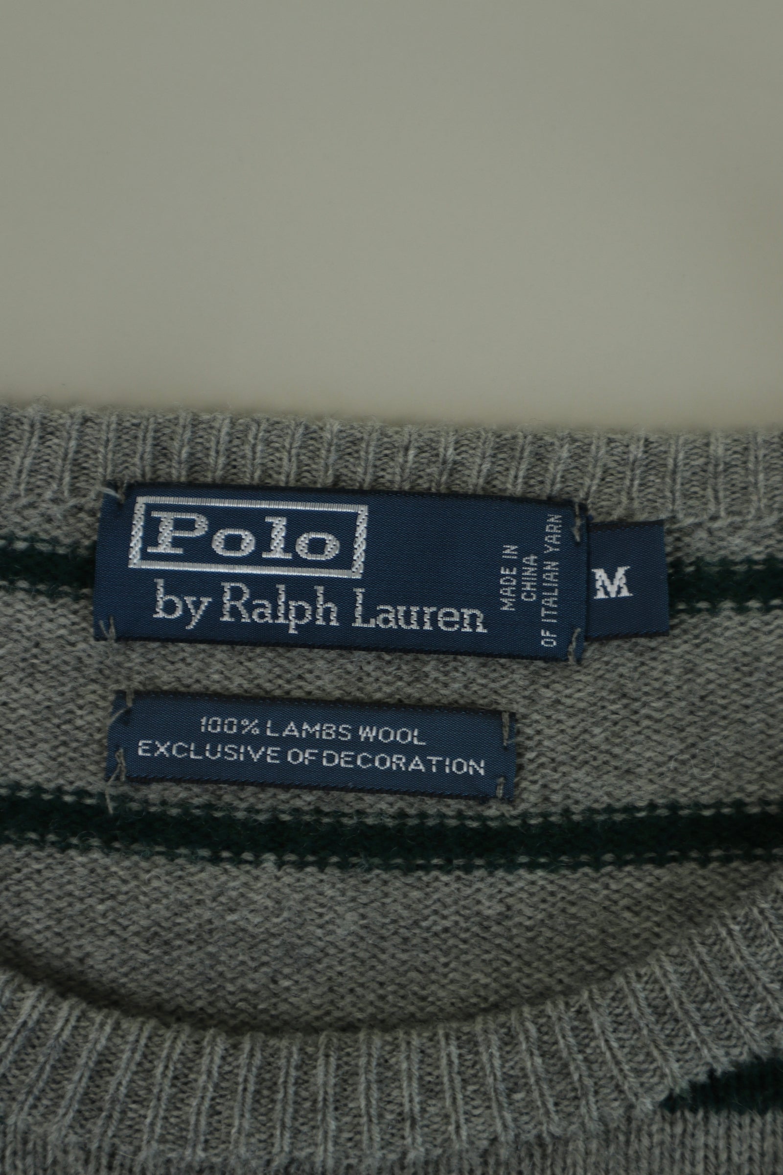 Ralph Lauren lamswollen trui - M
