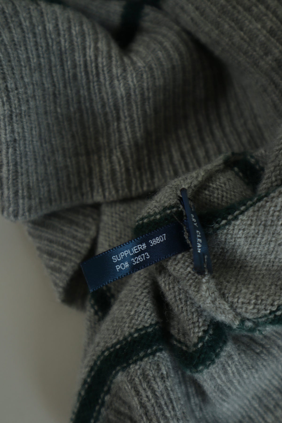 Ralph Lauren trui met ronde hals lamswol - M