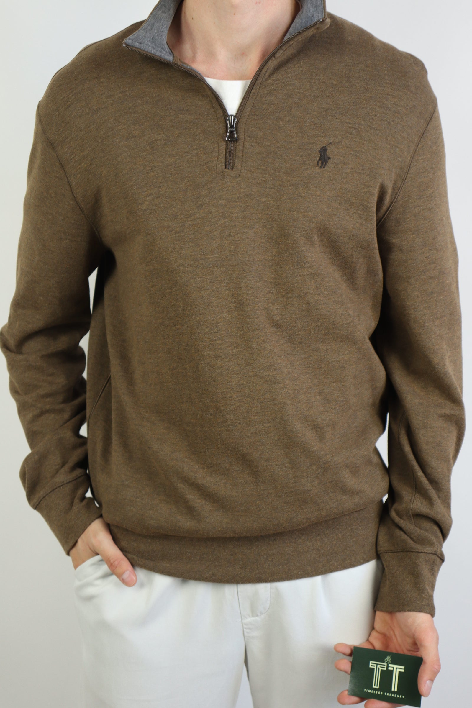 Ralph Lauren quarter zip - M