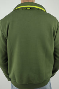 Ralph Lauren trui/jas met kwart rits - M