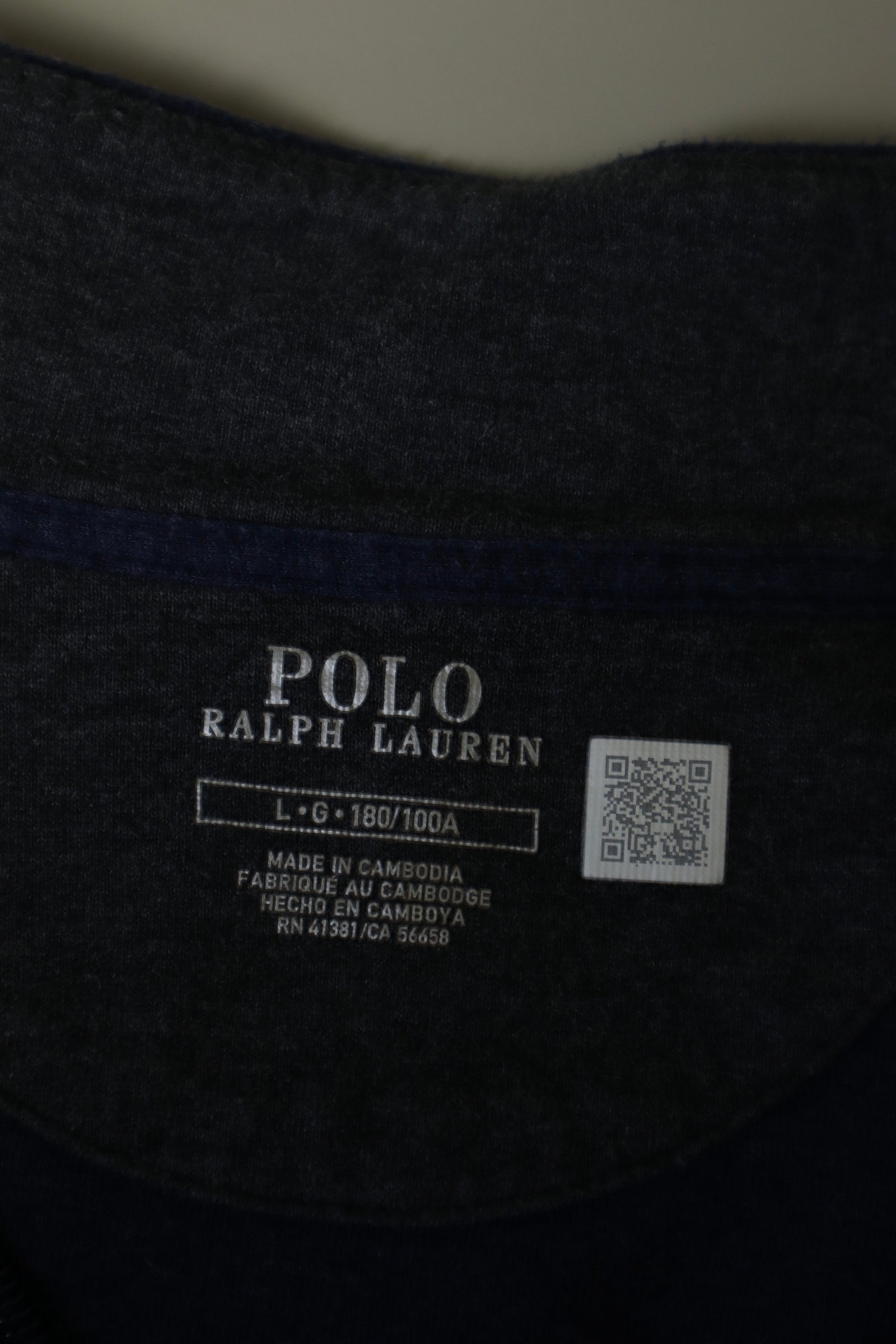 Ralph Lauren quarter zip - L