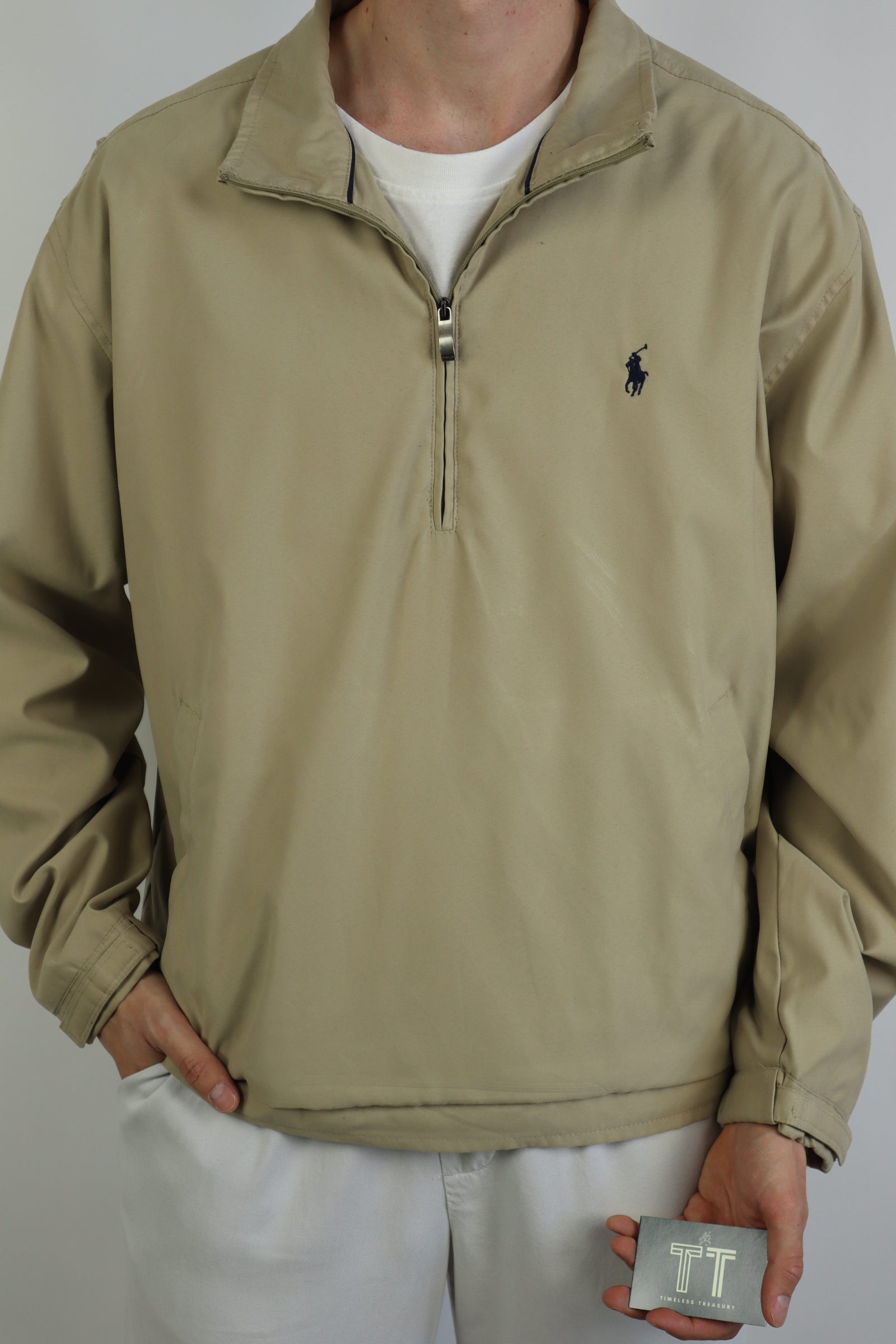 Ralph Lauren quarter zip jas - L