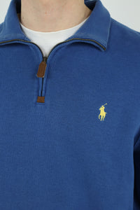 Ralph Lauren trui met kwart rits - M