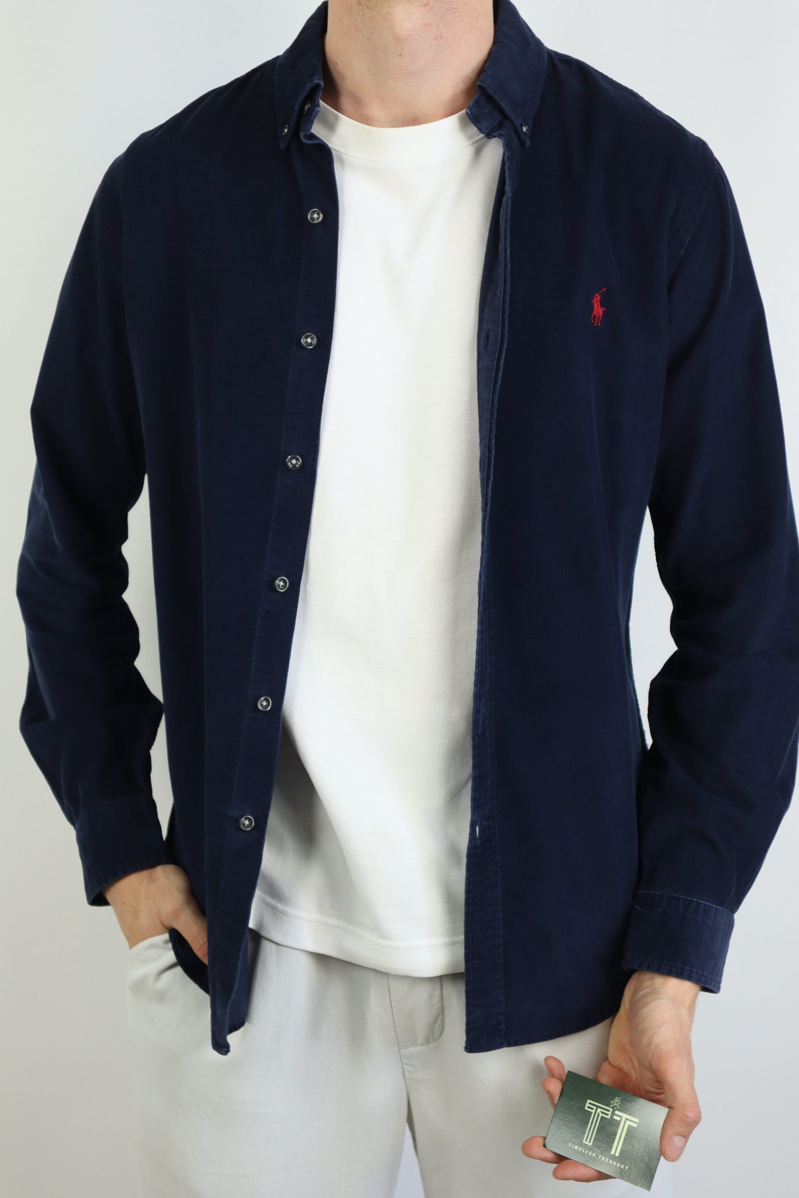 Ralph Lauren corduroy overhemd - S