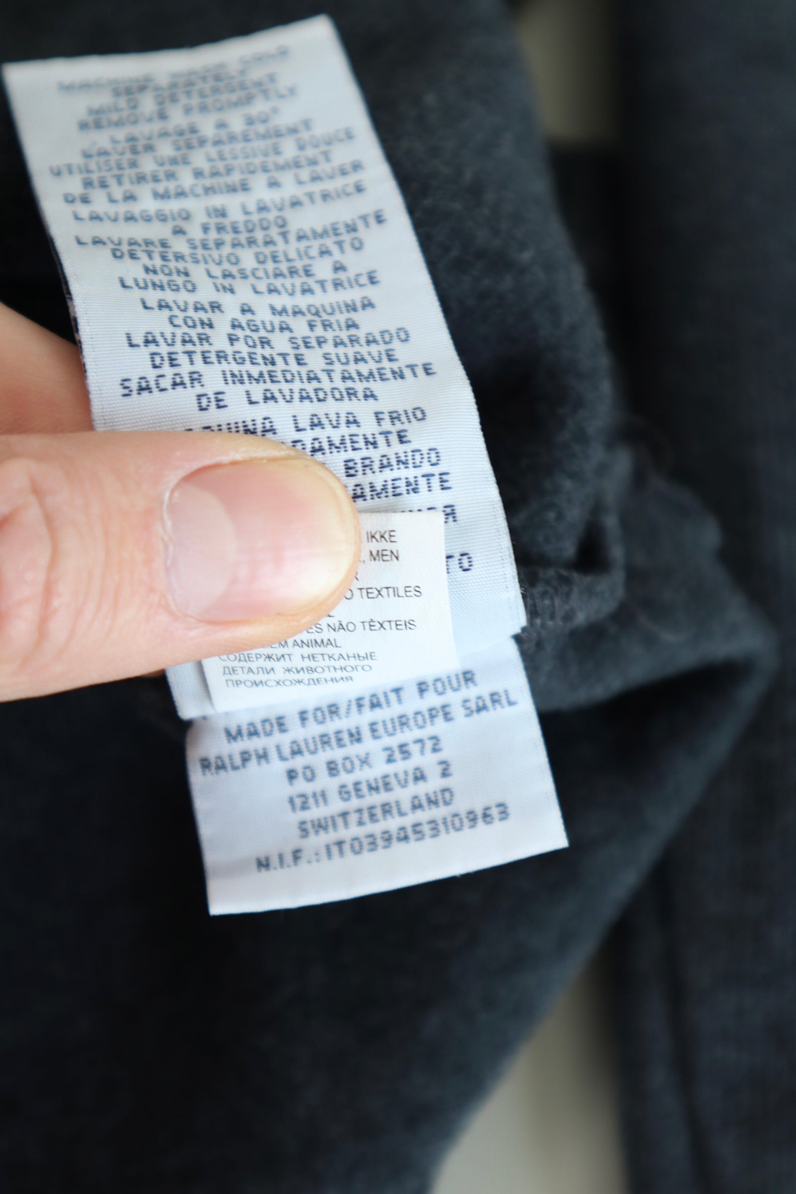 Ralph Lauren quarter zip - M