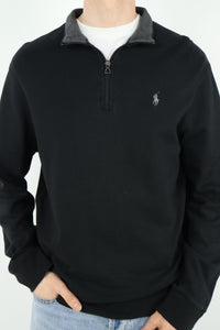 Ralph Lauren trui met kwart rits - M