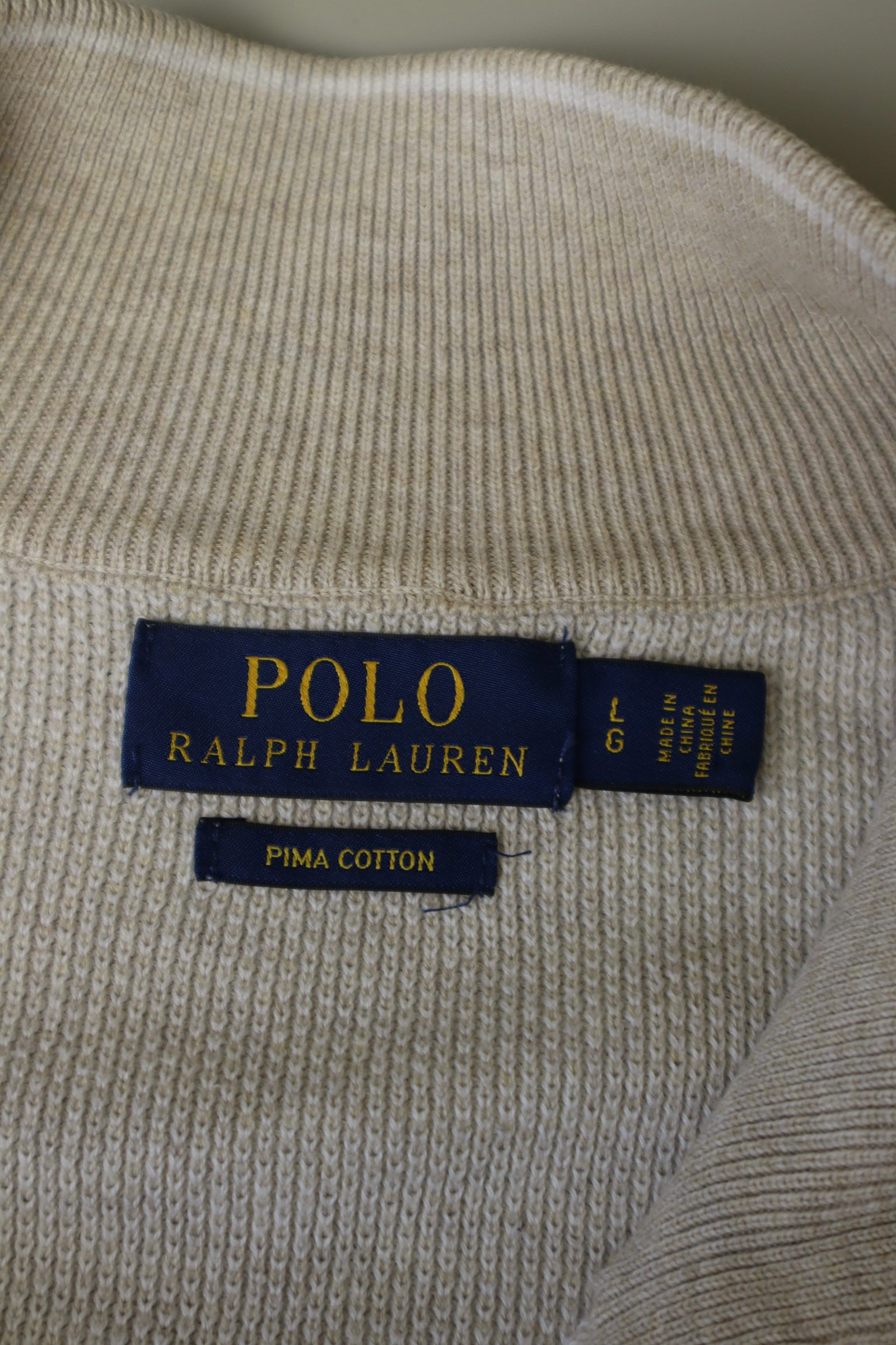 Ralph Lauren quarter zip - L