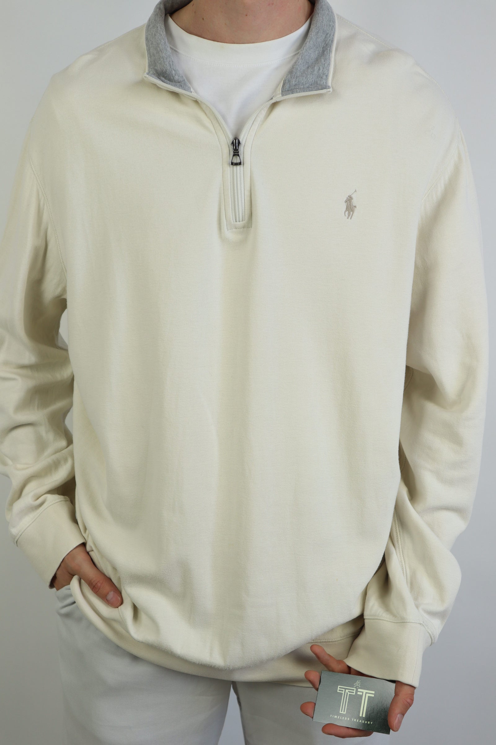 Ralph Lauren quarter zip - XL