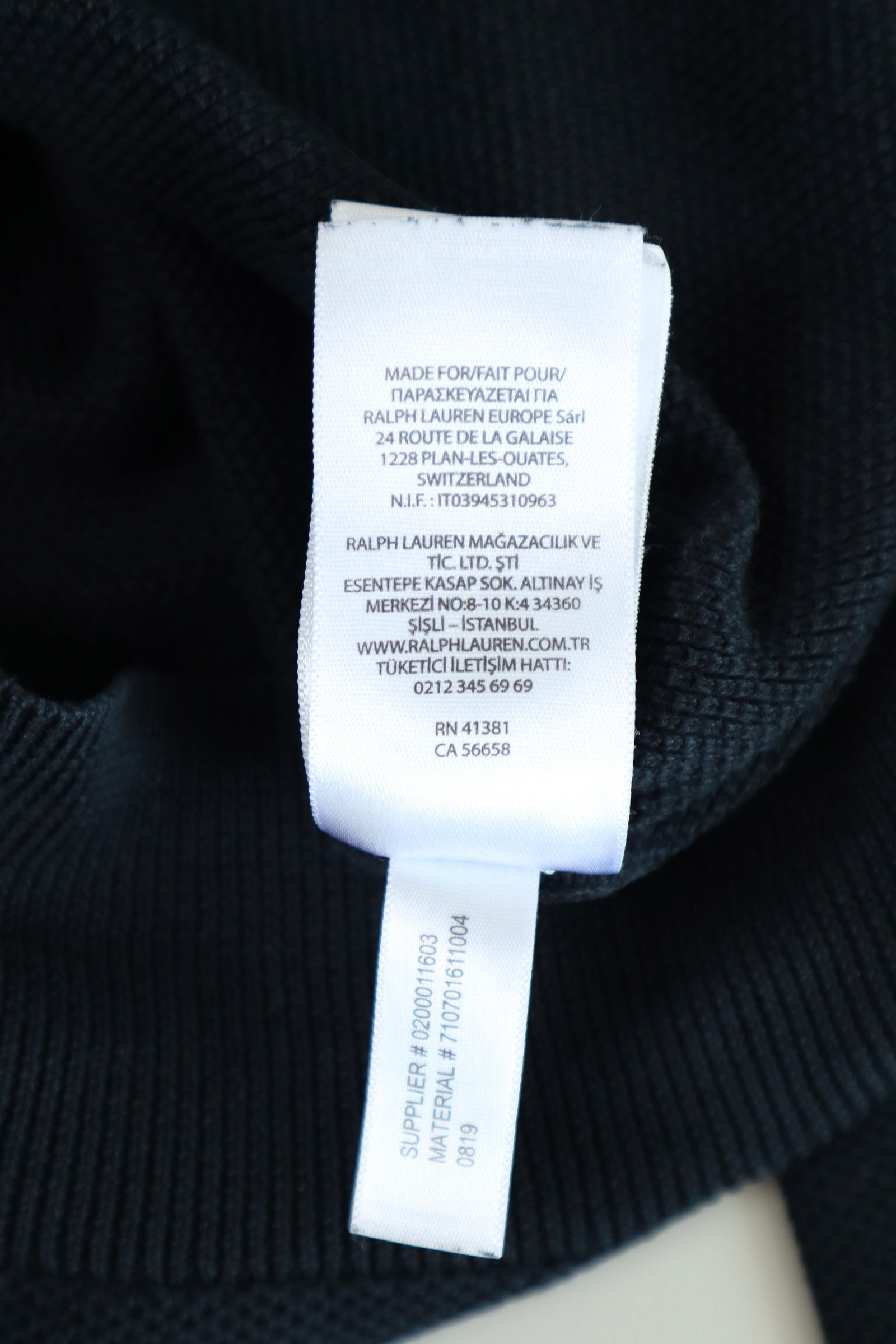 Ralph Lauren quarter zip - M