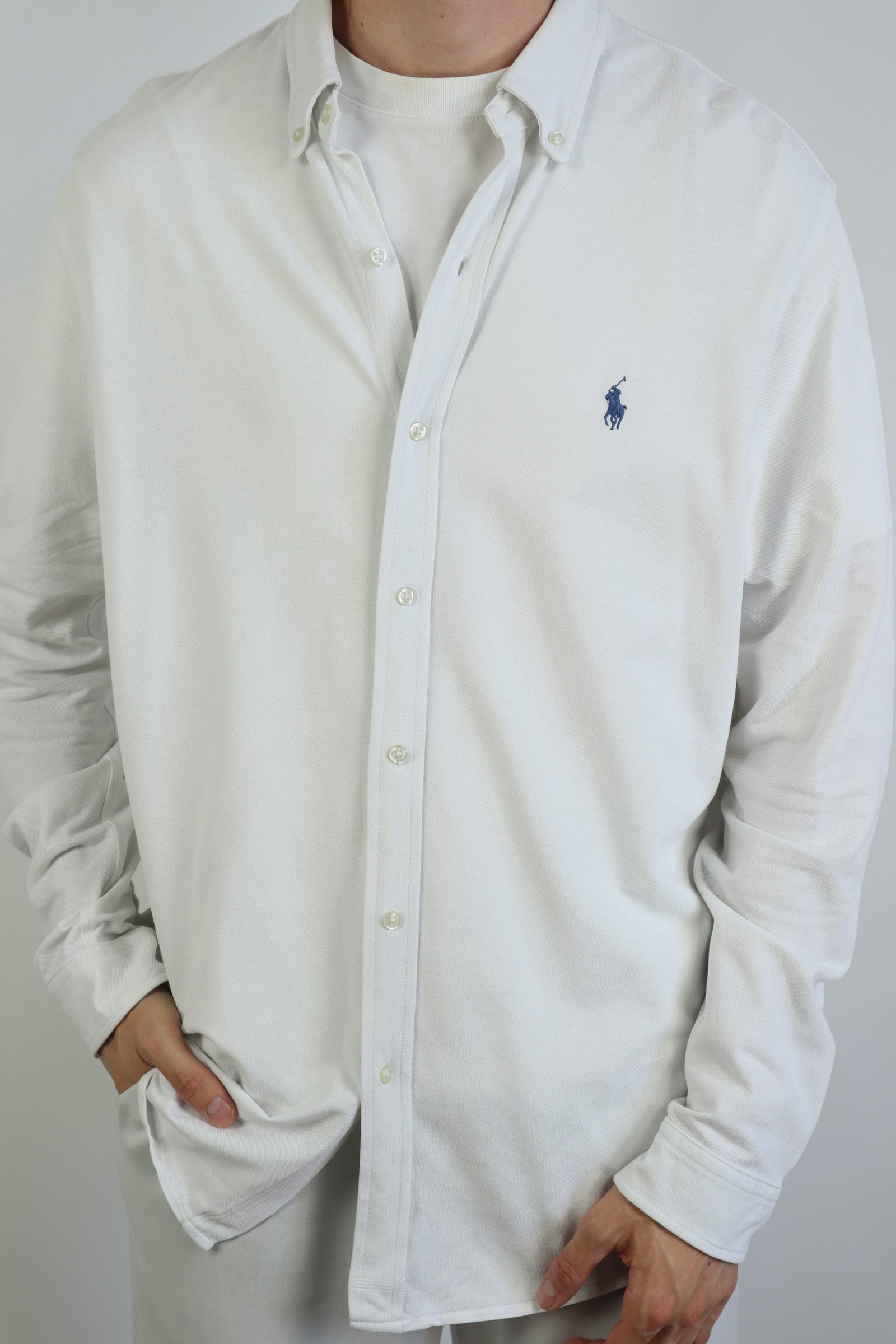 Ralph Lauren featherweight mesh overhemd - XL