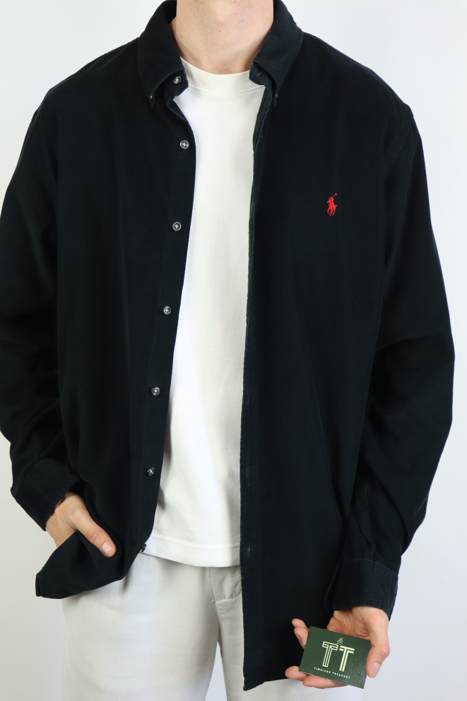 Ralph Lauren corduroy overhemd - XL