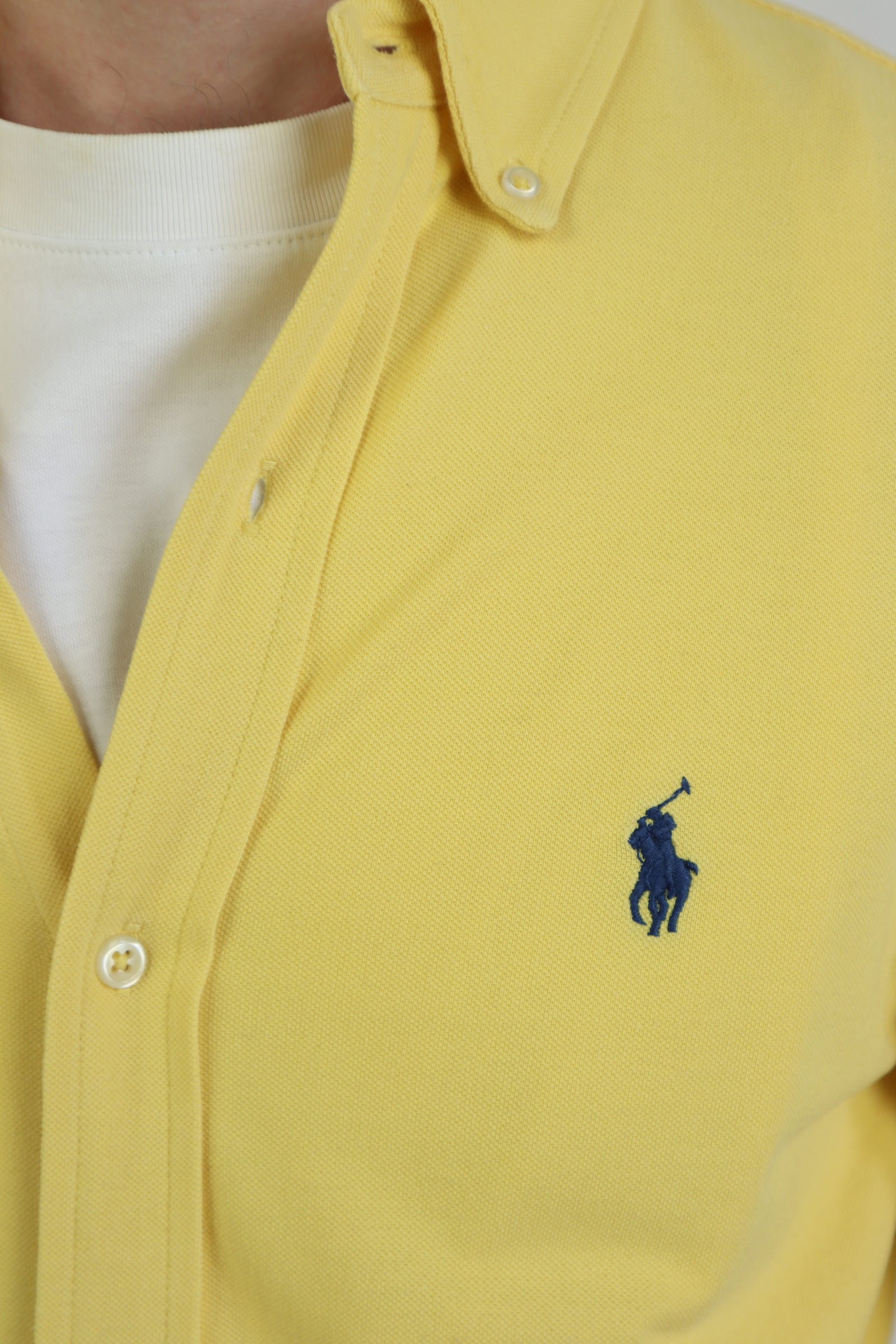 Ralph Lauren overhemd featherweight mesh - S