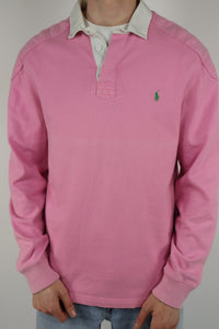 Ralph Lauren (rugby) polo shirt met lange mouw - L
