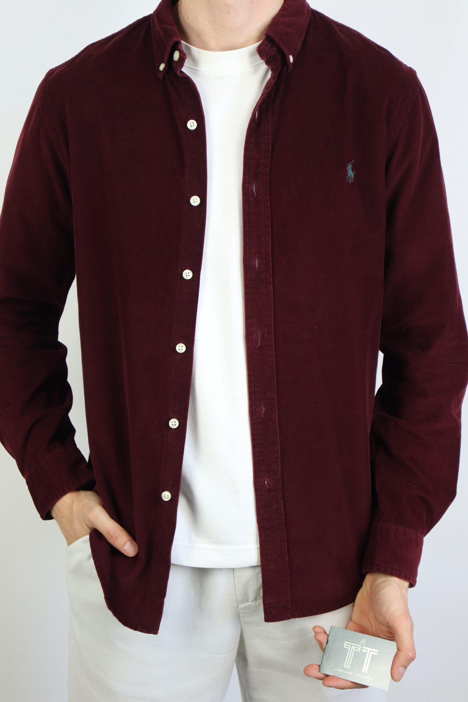 Ralph Lauren corduroy overhemd - M
