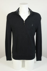 Ralph Lauren trui met kwart rits - S