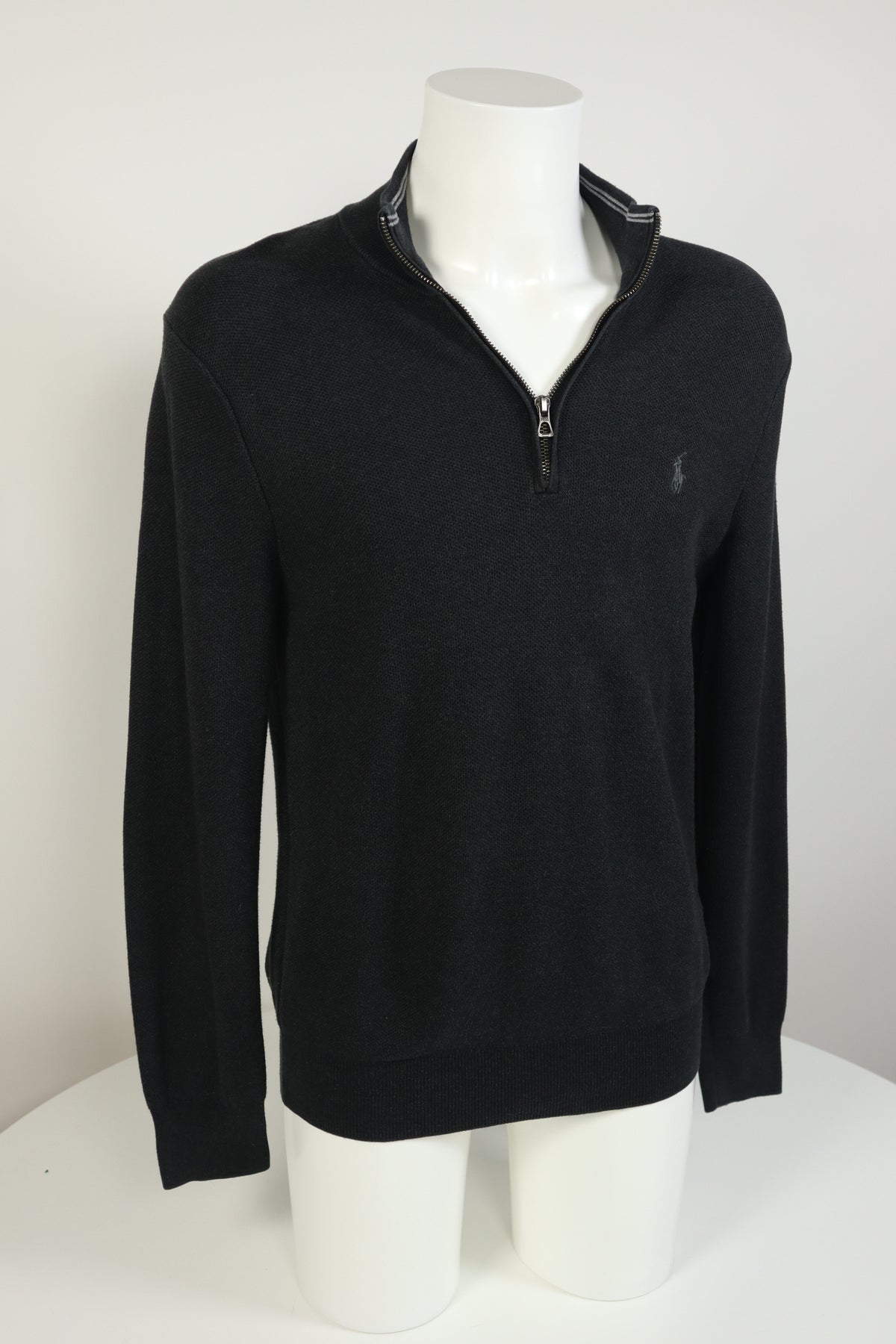 Ralph Lauren trui met kwart rits - S