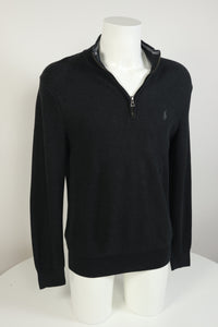 Ralph Lauren trui met kwart rits - S