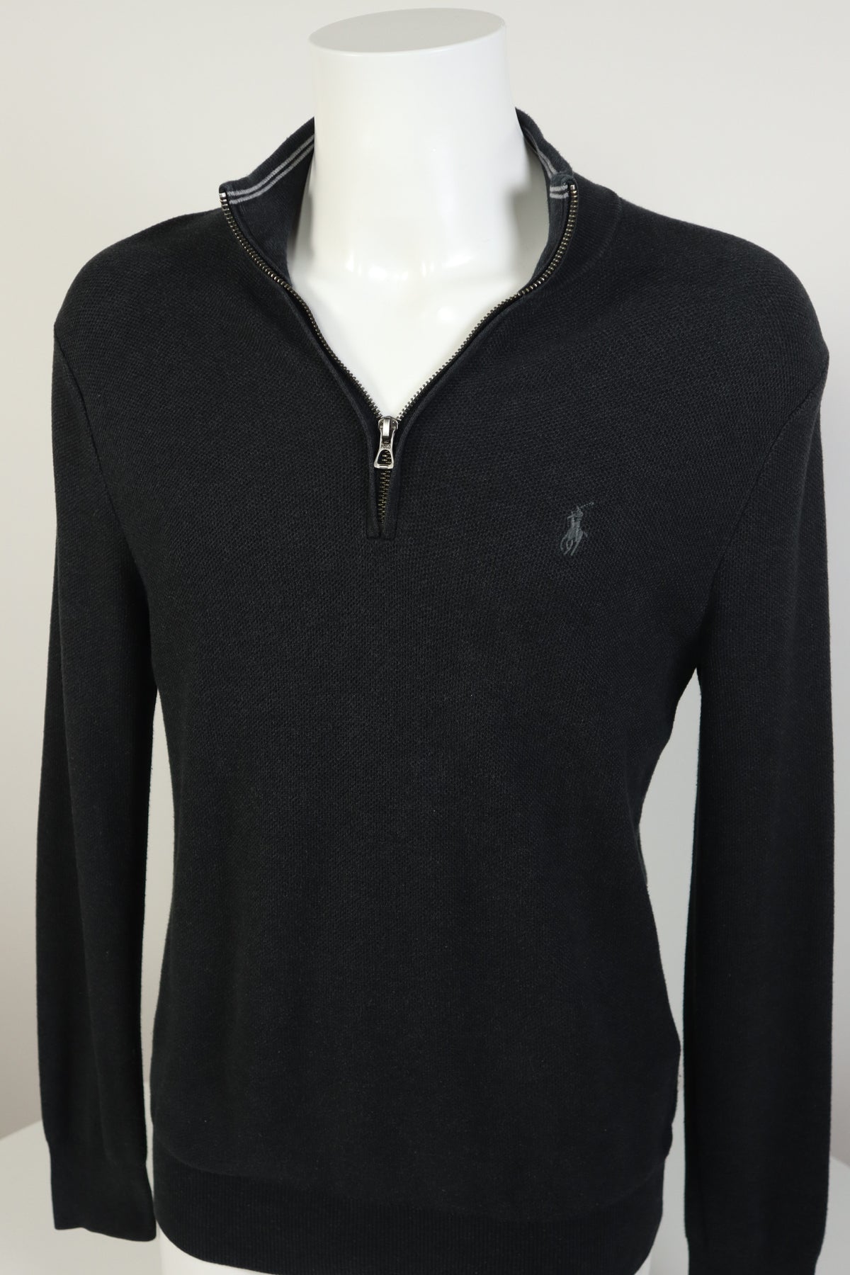 Ralph Lauren trui met kwart rits - S