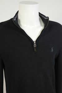 Ralph Lauren trui met kwart rits - S