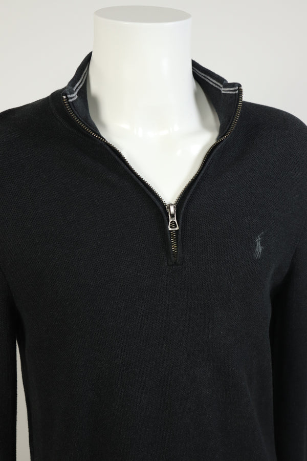 Ralph Lauren trui met kwart rits - S