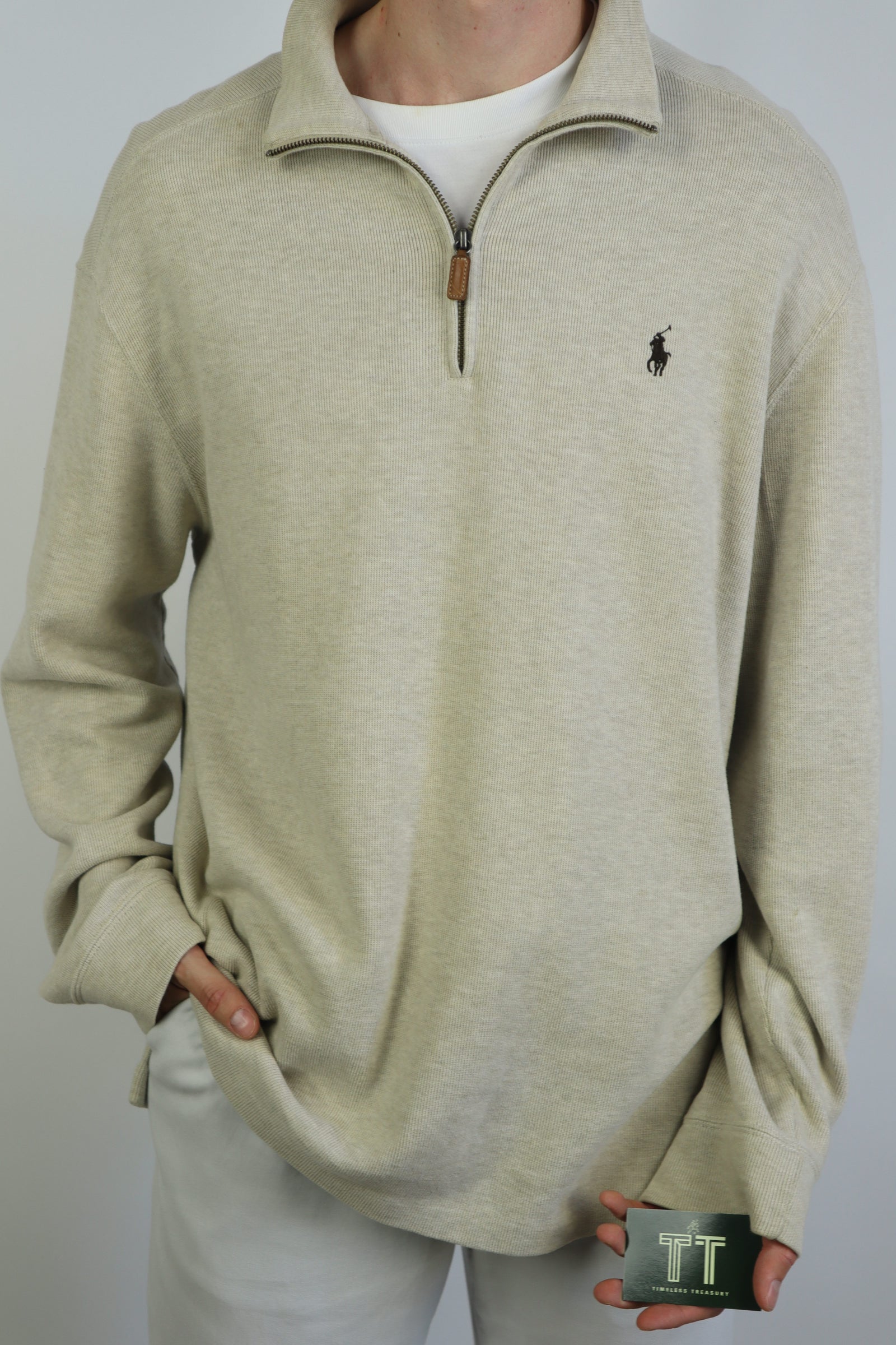 Ralph Lauren quarter zip - XL