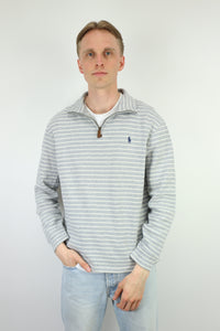 Ralph Lauren trui met kwart rits - M