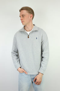 Ralph Lauren trui met kwart rits - M