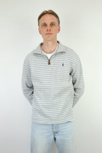 Ralph Lauren trui met kwart rits - M
