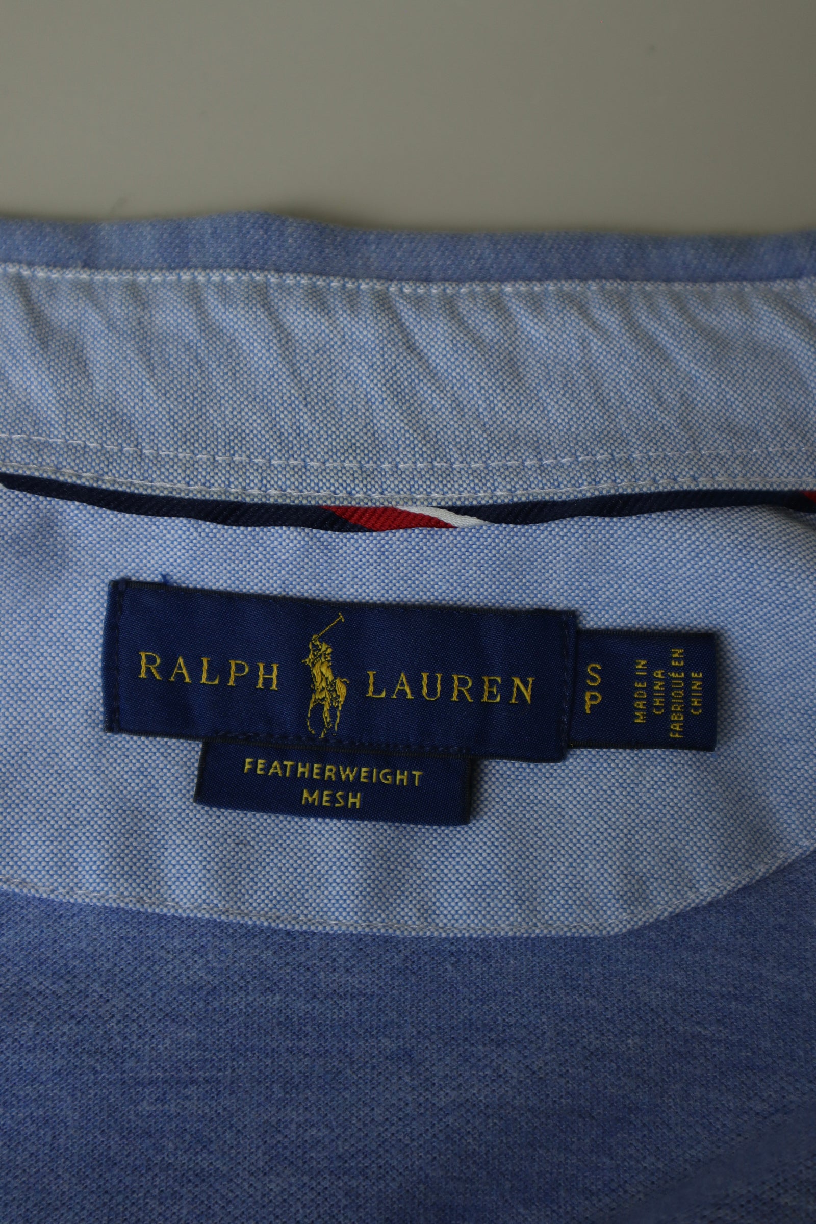 Ralph Lauren overhemd featherweight mesh - S