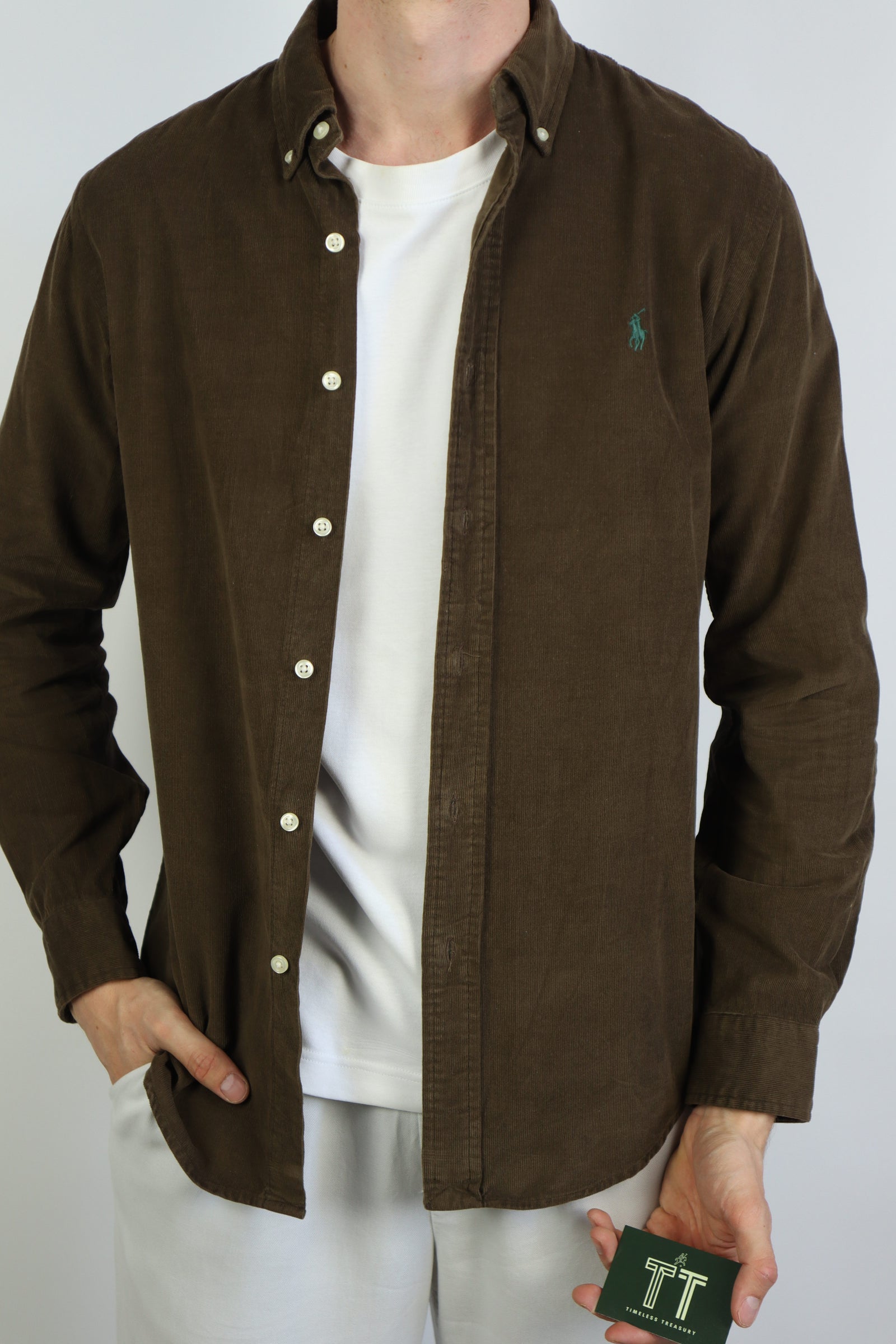 Ralph Lauren corduroy overhemd - S