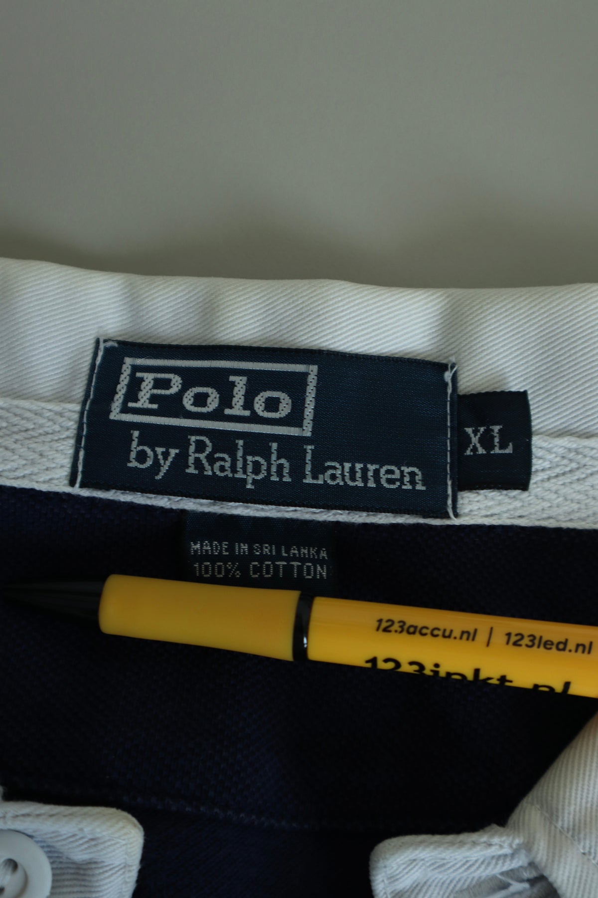 Ralph Lauren (rugby) polo shirt met lange mouw - XL