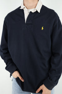 Ralph Lauren (rugby) polo shirt met lange mouw - XL