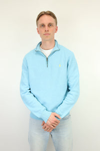 Ralph Lauren trui met kwart rits - L