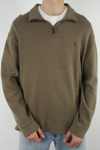Ralph Lauren trui met kwart rits - XL