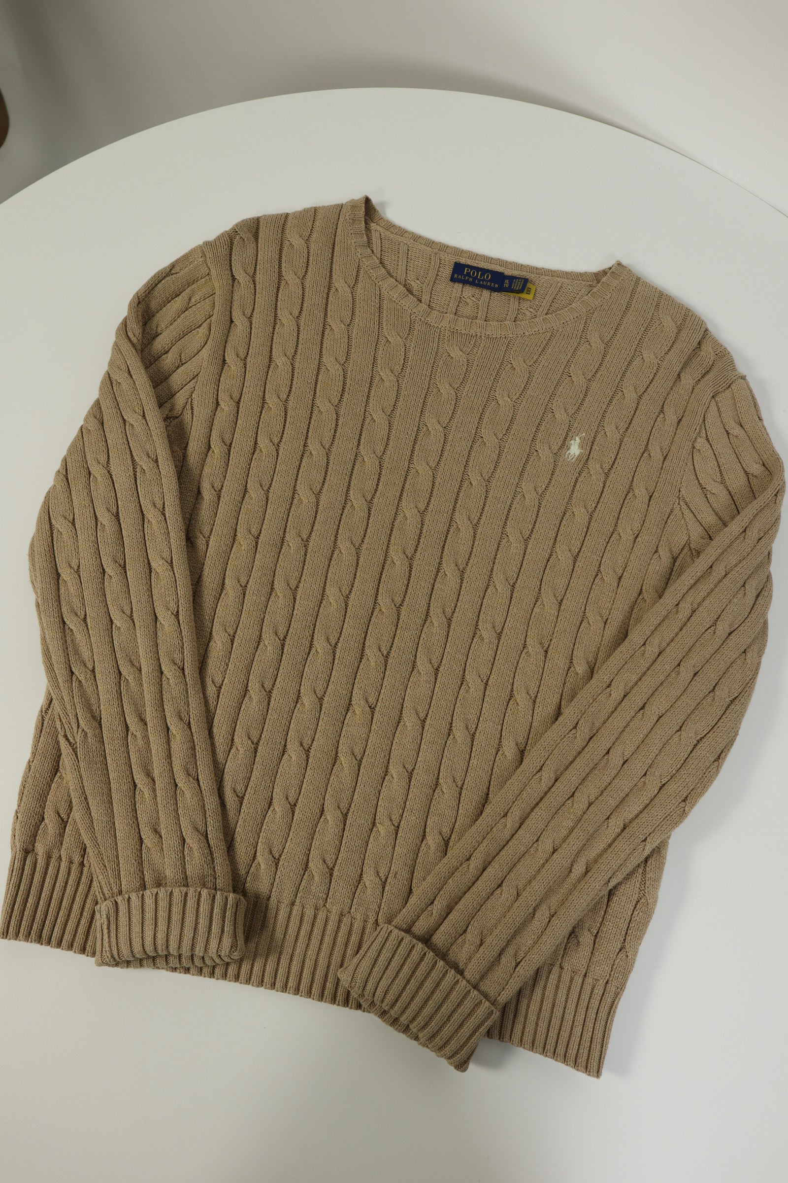 Ralph Lauren kabeltrui - XL vrouwen