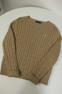 Ralph Lauren kabeltrui met ronde hals - XL Vrouwen