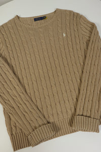 Ralph Lauren kabeltrui met ronde hals - XL Vrouwen
