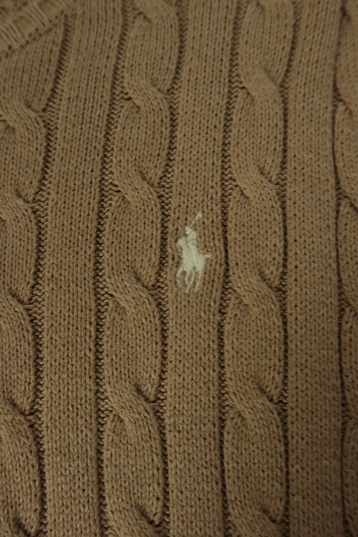 Ralph Lauren kabeltrui met ronde hals - XL Vrouwen