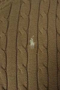 Ralph Lauren kabeltrui met ronde hals - XL Vrouwen