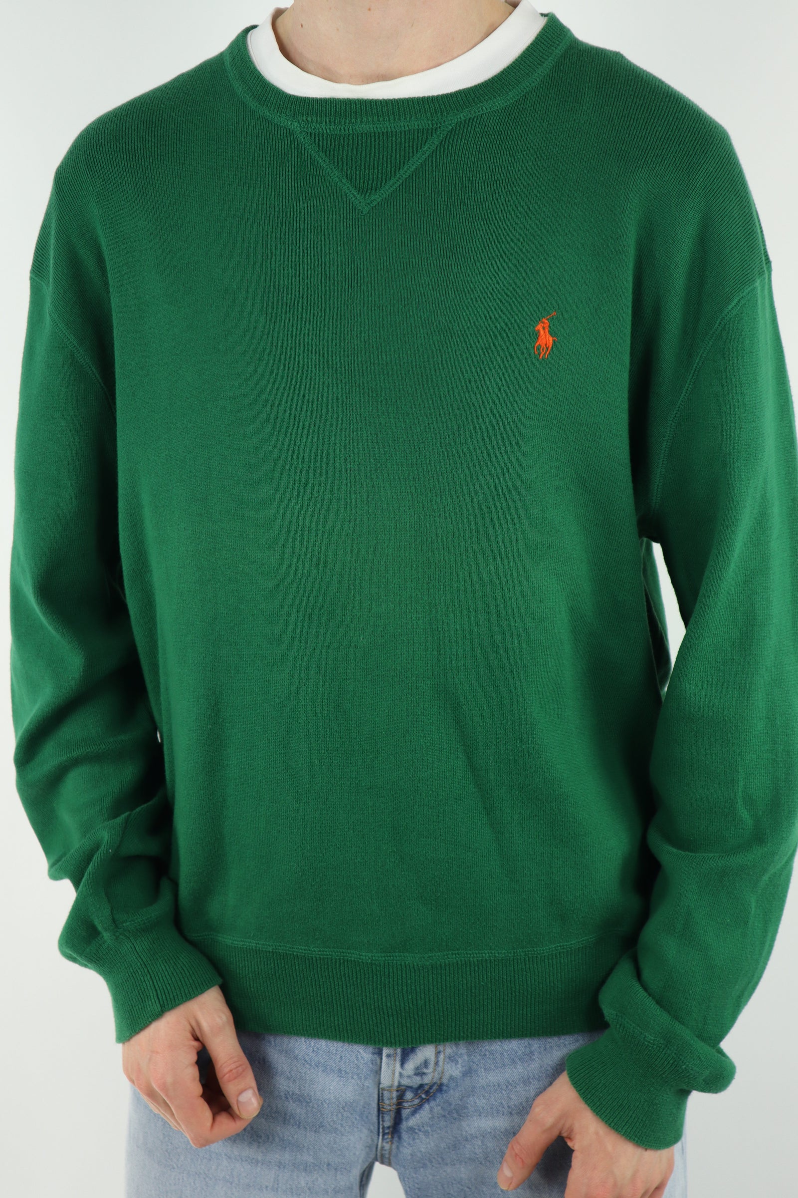 Ralph Lauren trui met ronde hals - L
