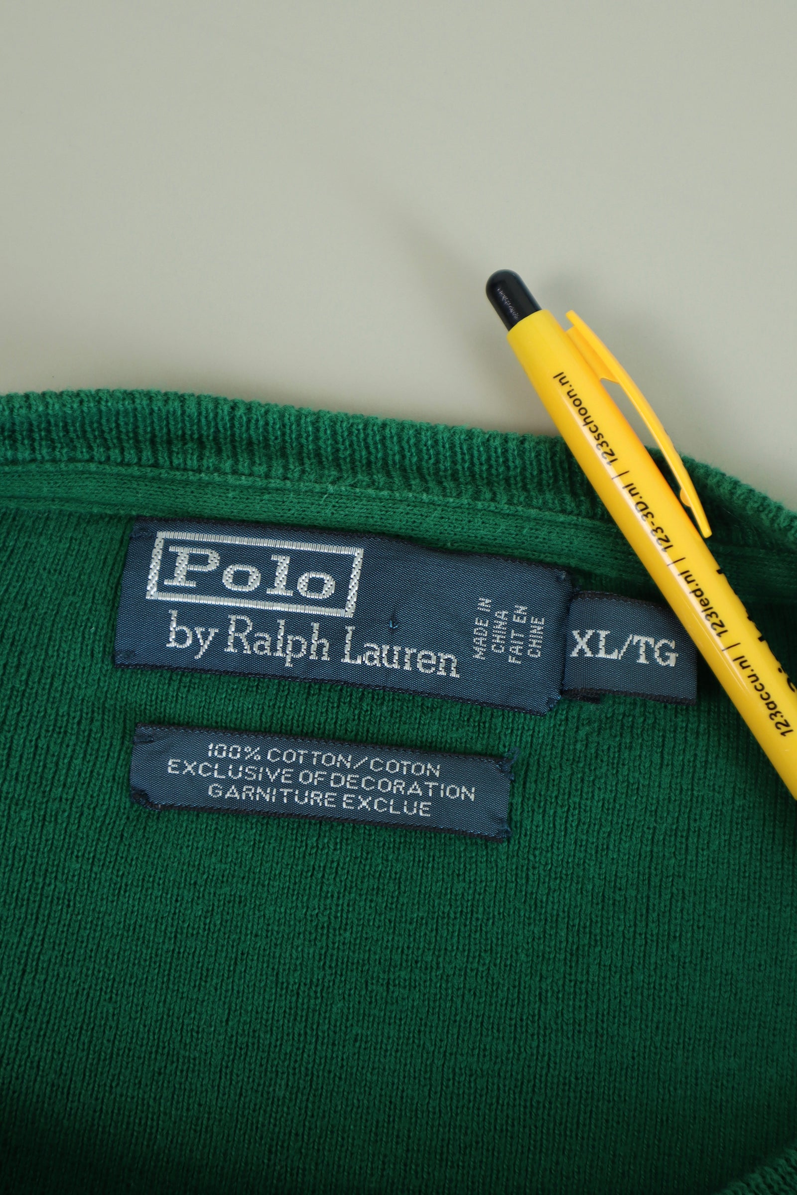 Ralph Lauren trui met ronde hals - L