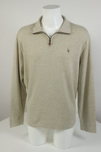 Ralph Lauren trui met kwart rits - L