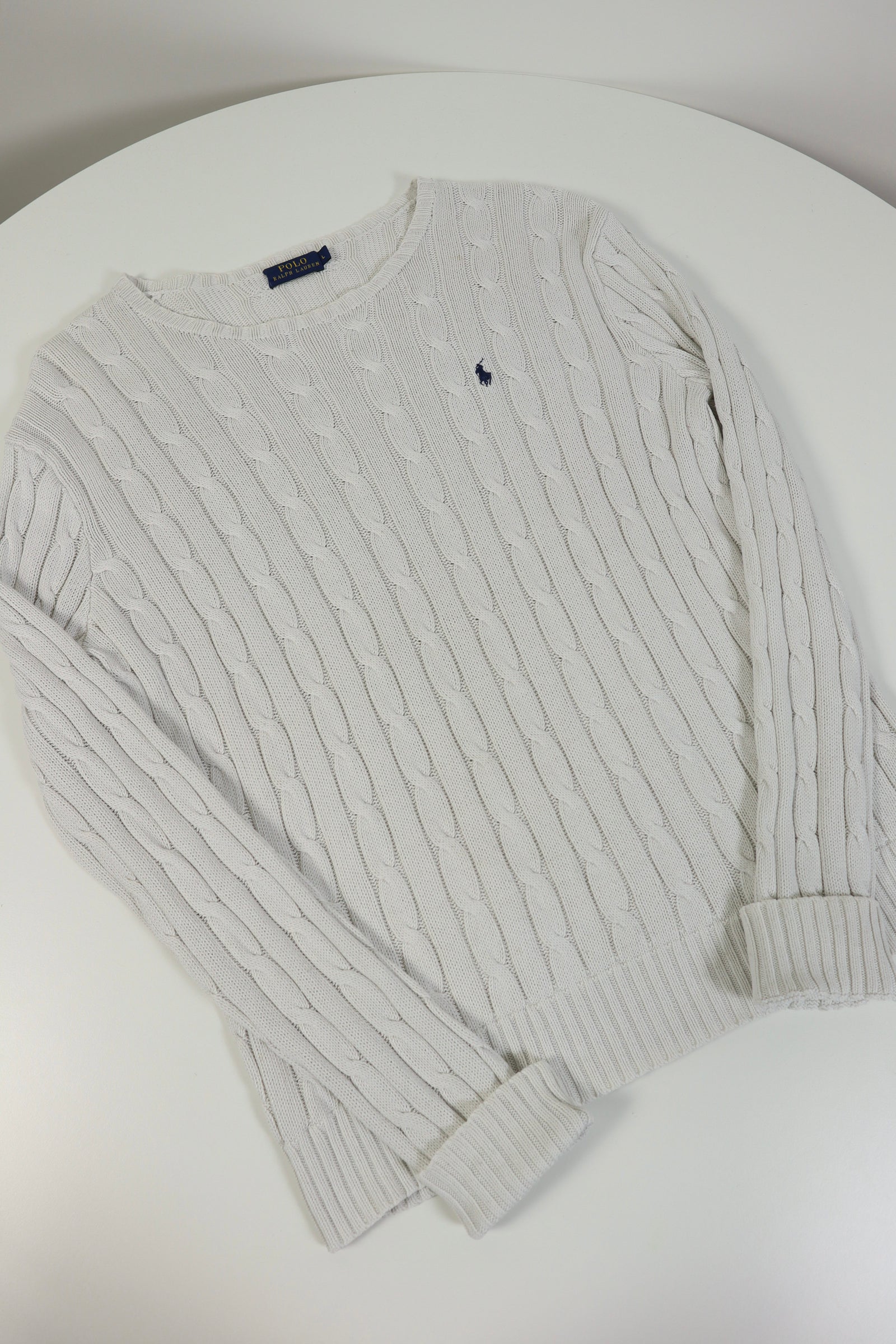 Ralph Lauren kabeltrui - L vrouwen