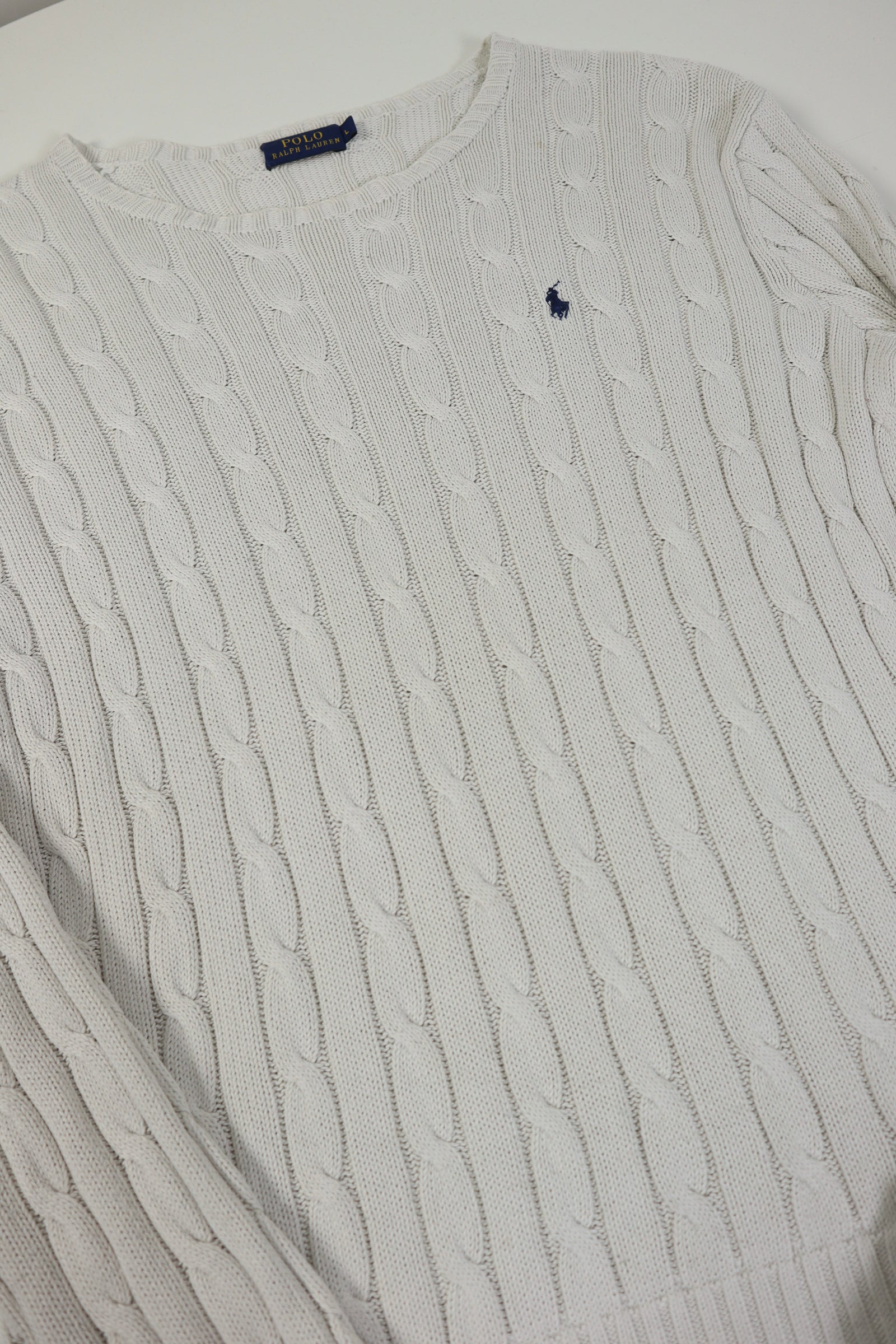Ralph Lauren kabeltrui - L vrouwen