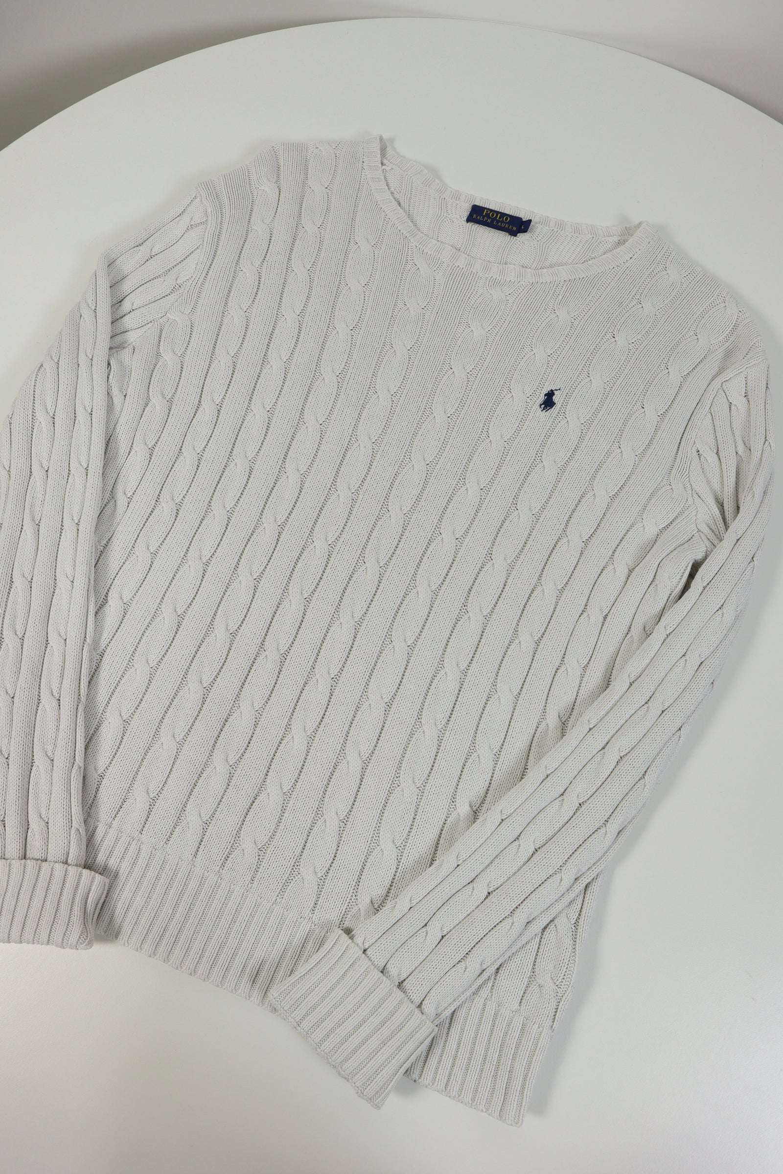 Ralph Lauren kabeltrui - L vrouwen