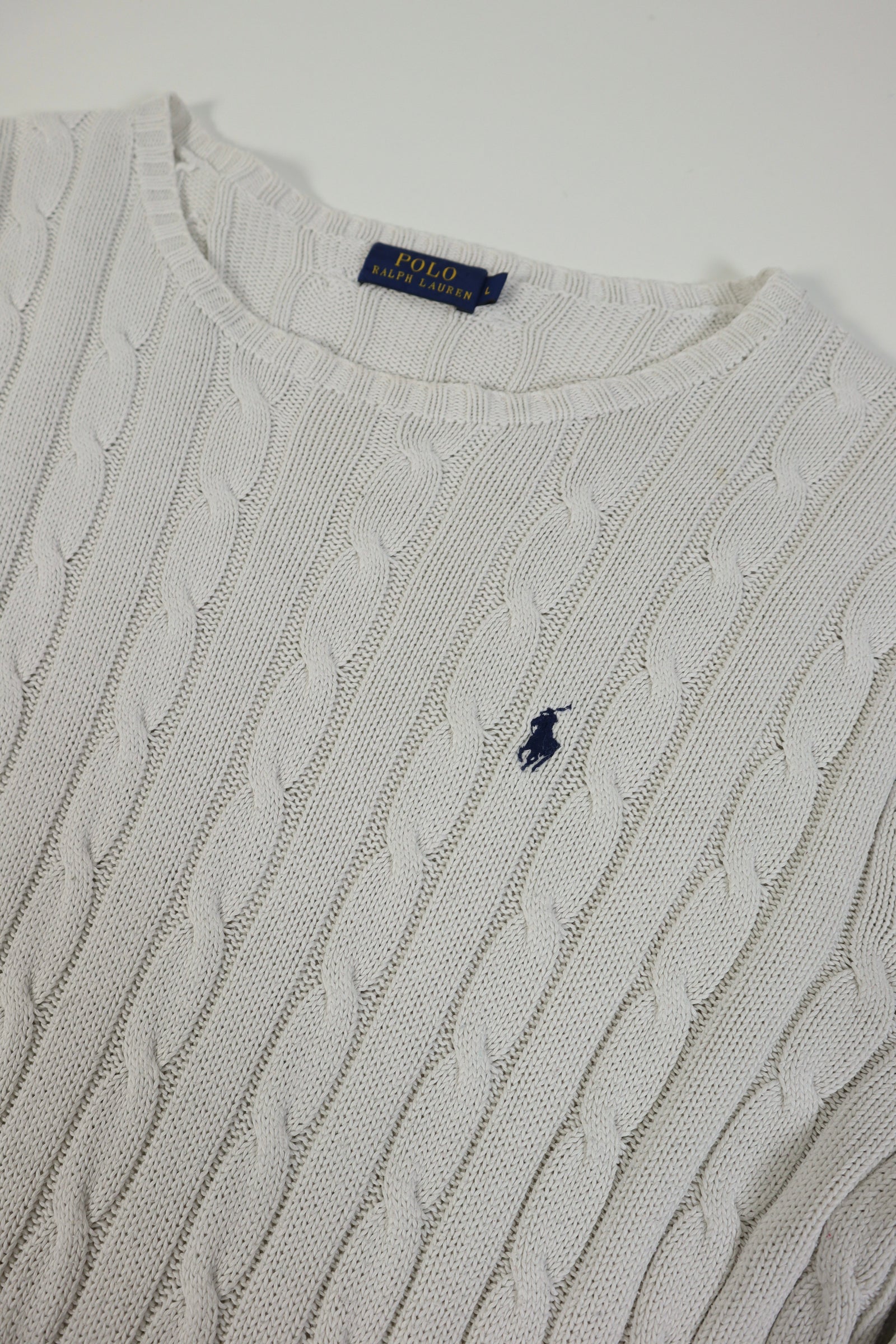 Ralph Lauren kabeltrui - L vrouwen