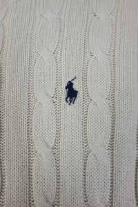 Ralph Lauren kabeltrui met ronde hals - L Vrouwen