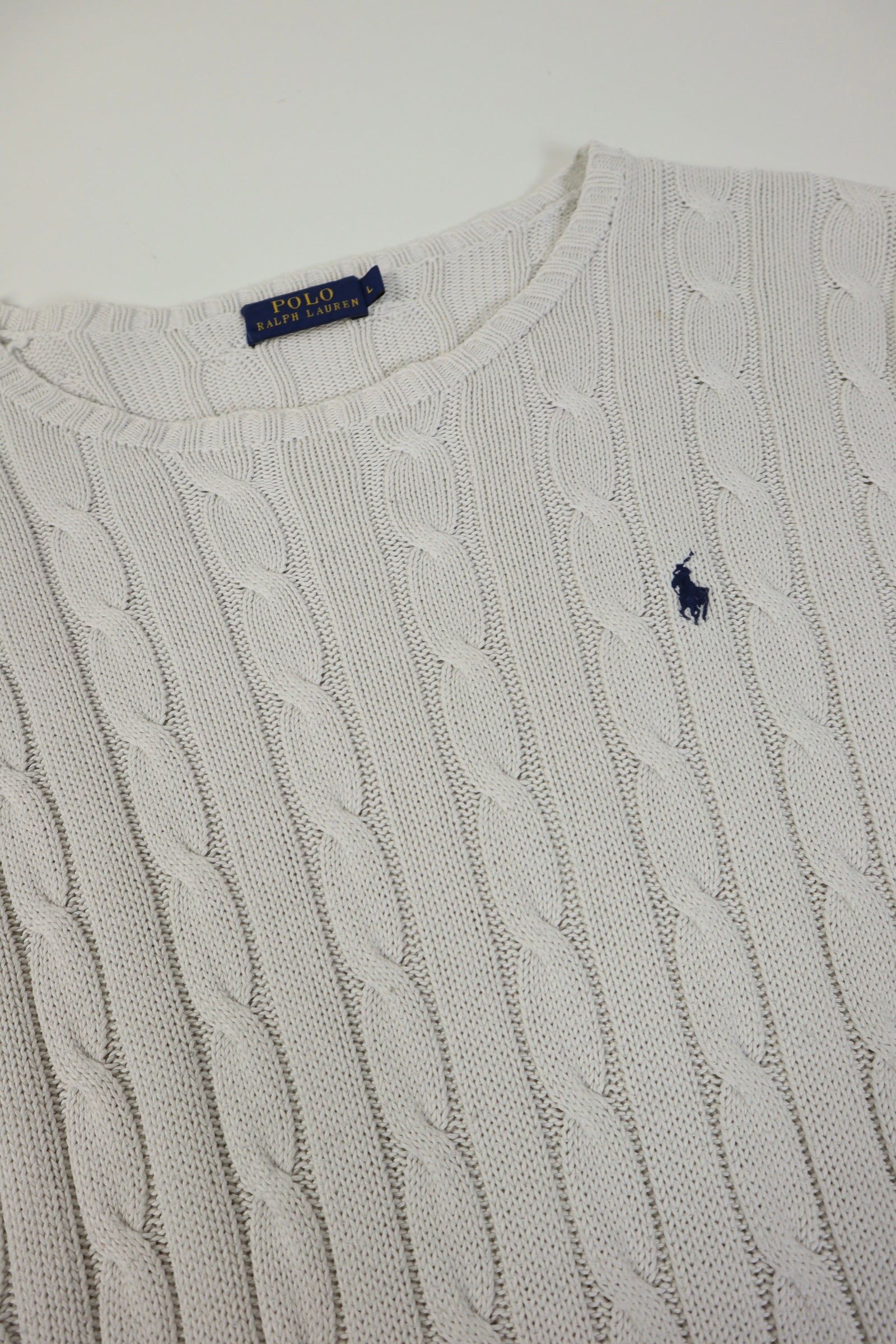 Ralph Lauren kabeltrui - L vrouwen