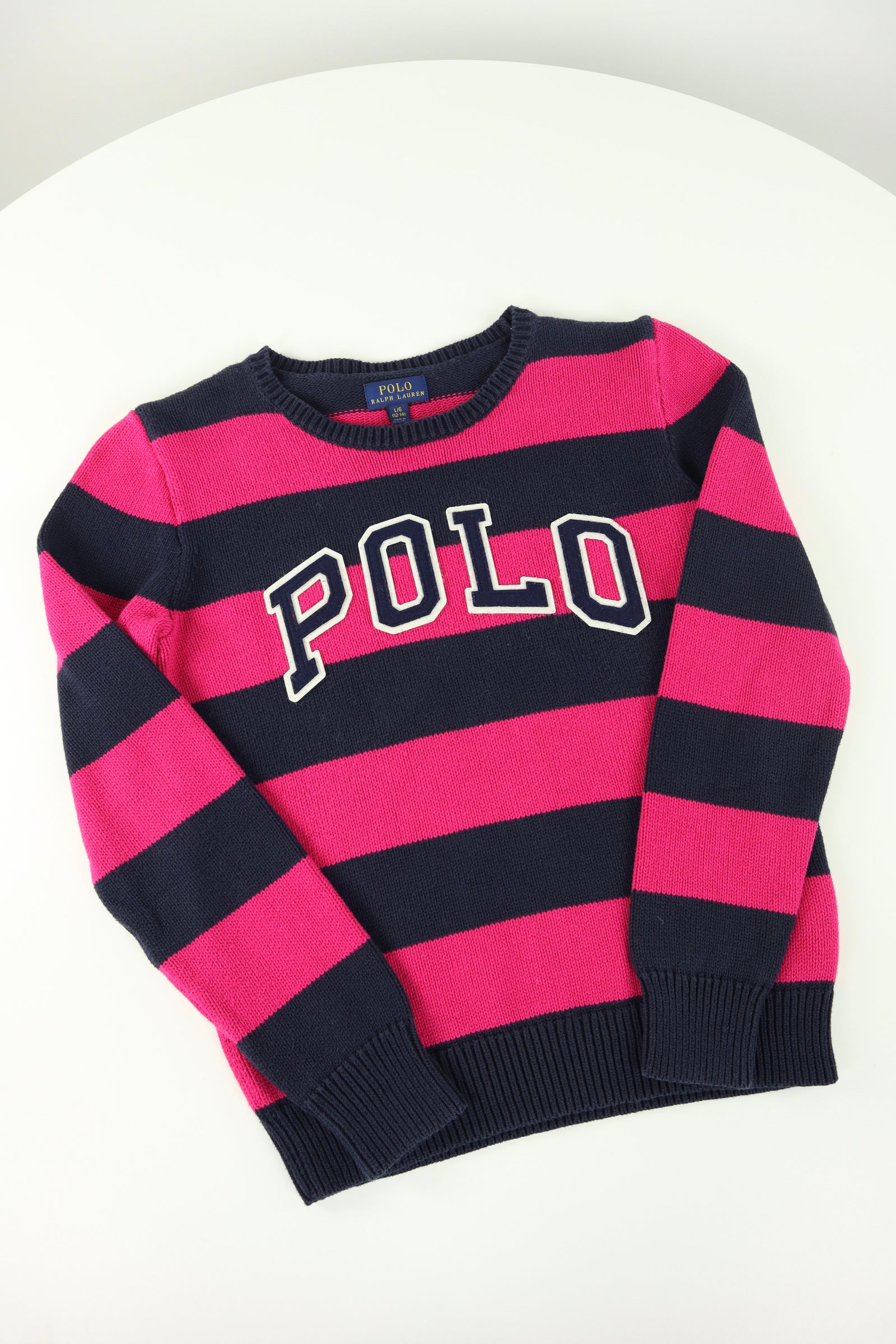 Ralph Lauren trui met ronde hals - kindermaat L