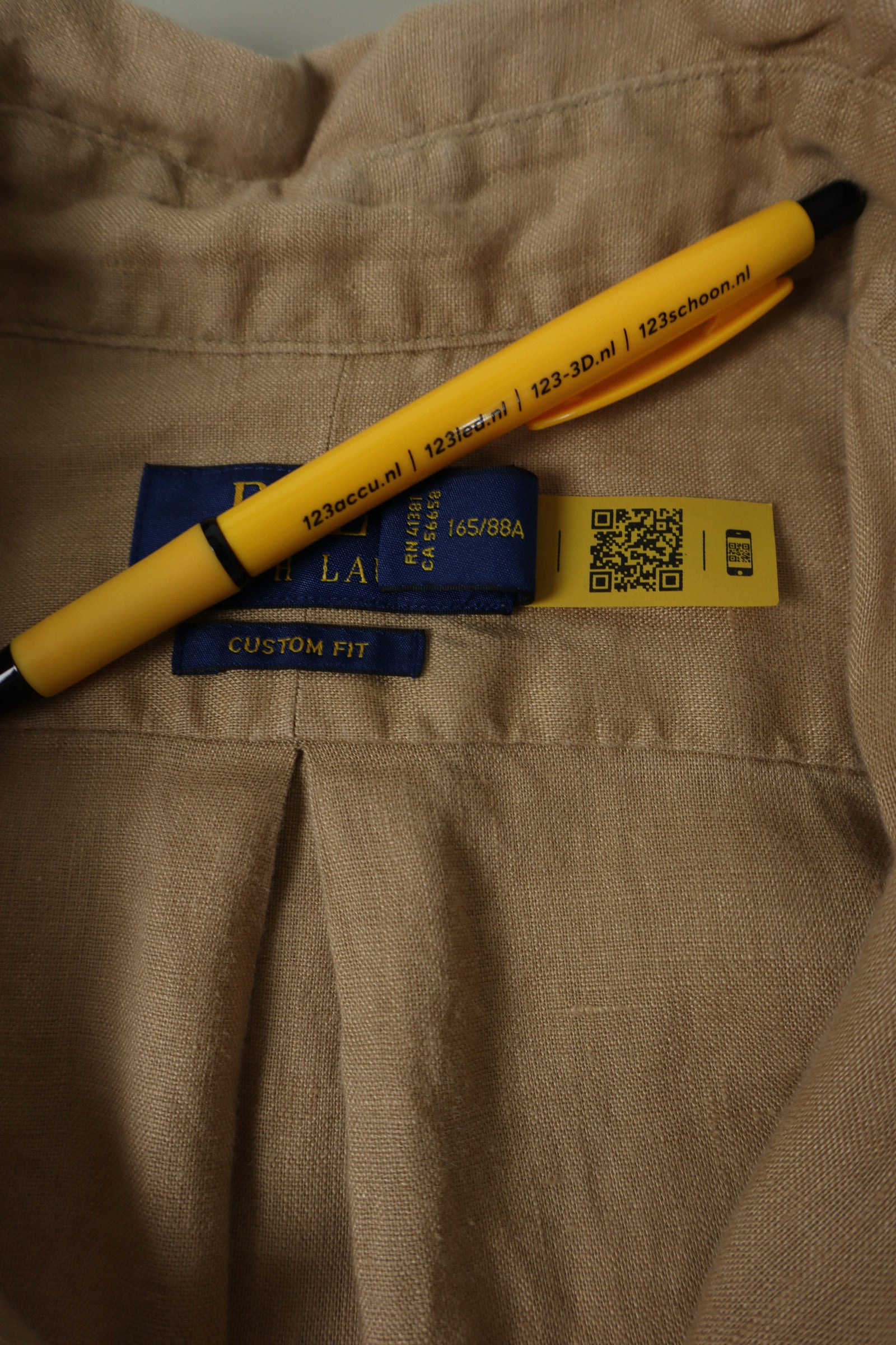 Ralph Lauren linnen overhemd - XS